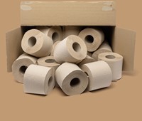 Toiletpapier The Good Roll The Panda Edition Naked bamboe 3-laags 27x250 vel naturel-3