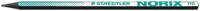Potlood Staedtler Norix HB blister à 2 stuks zwart-groen-2