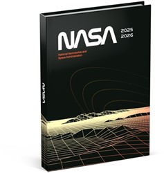 Schoolagenda 25-26 Lannoo NASA 1dag/1pagina zwart