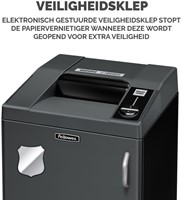 Papiervernietiger Fellowes Fortishred 3250SMC snippers 0,8x12mm-2