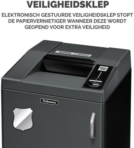 Papiervernietiger Fellowes Fortishred 3250SMC snippers 0,8x12mm-2