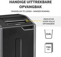 Papiervernietiger Fellowes Powershred 425I stroken 5,8mm-5