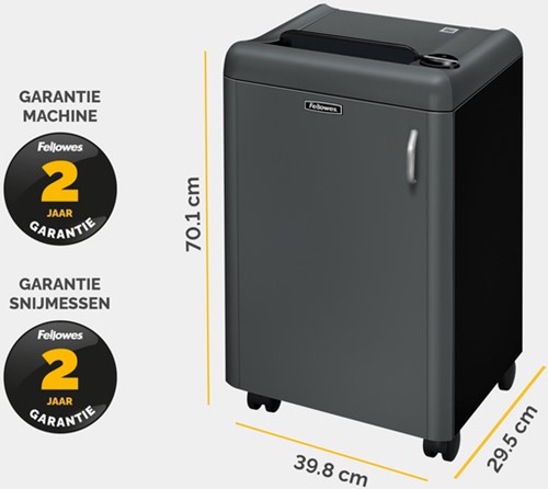 Papiervernietiger Fellowes Fortishred 1050HS snippers 0,8x5mm-5