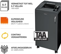 Papiervernietiger Fellowes Fortishred 3250HS snippers 0,8x5mm-2