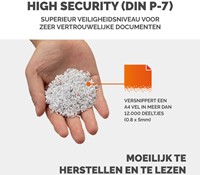 Papiervernietiger Fellowes Fortishred 3250HS snippers 0,8x5mm-3