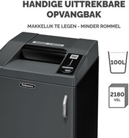 Papiervernietiger Fellowes Fortishred 3250HS snippers 0,8x5mm-4