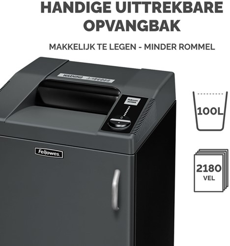 Papiervernietiger Fellowes Fortishred 3250HS snippers 0,8x5mm-4