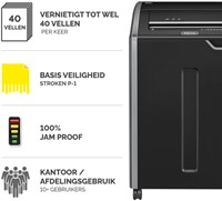 Papiervernietiger Fellowes Powershred 485I stroken 5,8mm-2