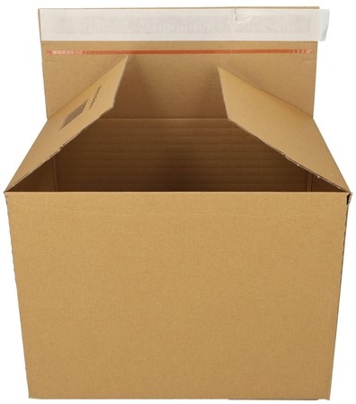 Quickbox IEZZY verstelbare hoogte 460x309x180-300mm B-golf bruin 10 stuks