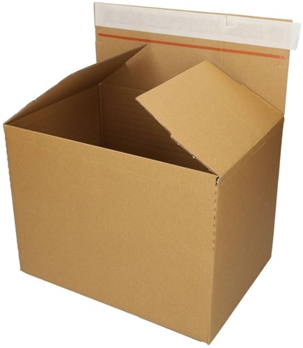 Quickbox IEZZY verstelbare hoogte 460x309x180-300mm B-golf bruin 10st-2