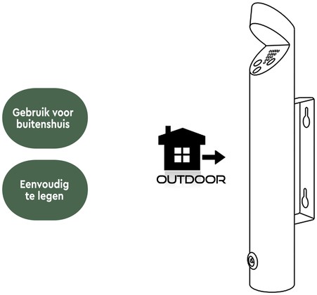 Wandasbak BRASQ AT200 RVS zwart-3