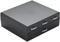 Koffiecapsulehouder BRASQ CD400 zwart