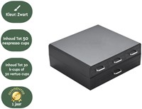 Koffiecapsulehouder BRASQ CD400 zwart-3