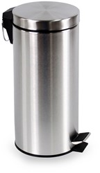 Pedaalemmer BRASQ 30 liter rvs