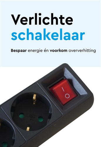 Stekkerdoos BRASQ 4 voudig 5 meter zwart-1