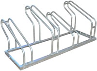 Fietsenrek BRASQ  4 fietsen BS400 zilver