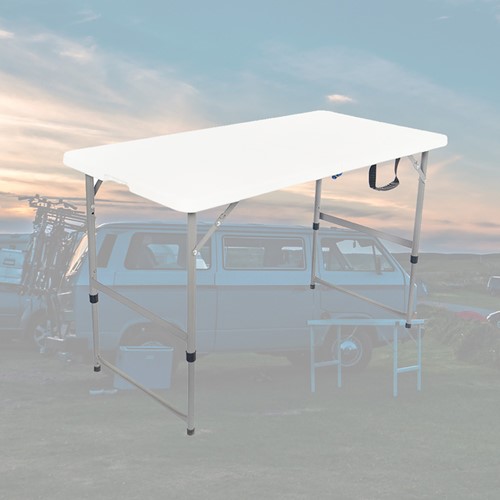 Vouwtafel BRASQ 120x60x74cm FC120 wit-5