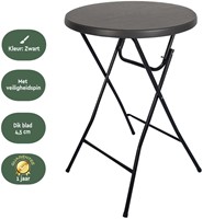 Statafel BRASQ 80cm BT100 zwart-3