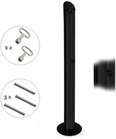 Asbak staand BRASQ AT300 RVS zwart-1