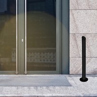 Asbak staand BRASQ AT300 RVS zwart-5