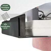 Kabelgoot BRASQ verstelbaar 75-150cm CT100 zwart-5