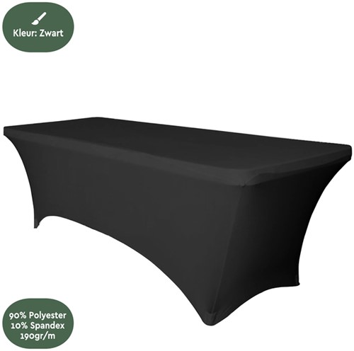 Tafelrok BRASQ 183x76x74cm zwart-3