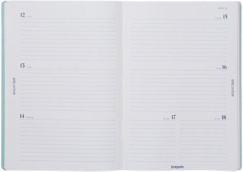 Agenda 2026 Brepols Essential Urban 7dagen/2pagina's Urban zwart-2