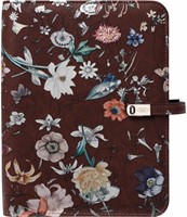 Organizer Kalpa A5 inclusief agenda 2025-2026 7dagen/2pagina's bloemenzee bruin