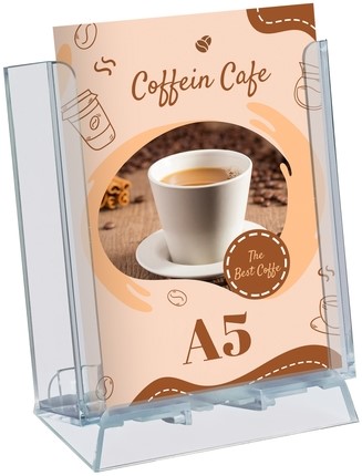 Folderhouder Europel verstelbaar A4, A5, 1/3 A4-4