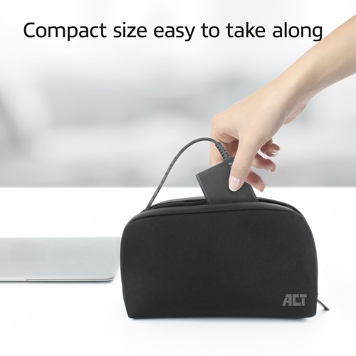 Laptop Oplader ACT USB-C Power Delivery 65W 3mtr-2