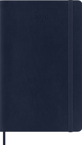 Agenda 2026 Moleskine 12M Planner Weekly 7dagen/1pagina large sc sapphire blue