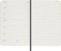 Agenda 2025/2026 Moleskine 18M Planner Weekly 7dagen/1pagina pocket sc black-3