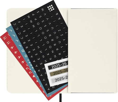 Agenda 2025/2026 Moleskine 18M Planner Weekly 7dagen/1pagina pocket sc black-2