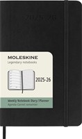 Agenda 2025/2026 Moleskine 18M Planner Weekly 7dagen/1pagina pocket sc black-4
