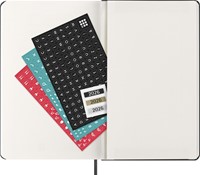 Agenda 2026 Moleskine 12M Planner Weekly 7dagen/2pagina's large hc black-2