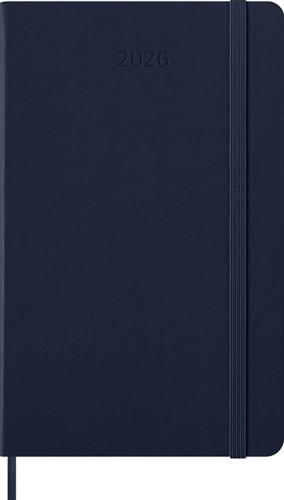 Agenda 2026 Moleskine 12M Planner Weekly 7dagen/1pagina large hc sapphire blue