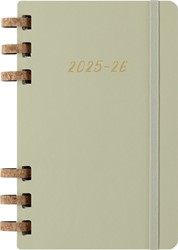 Agenda 2025/2026 Moleskine 12M Academic Weekly 7d/1p Myrtle large kiwi