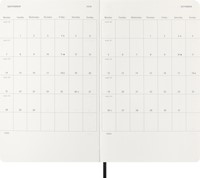 Agenda 2026 Moleskine 12M Planner Weekly 7dagen/1pagina large sc black-1