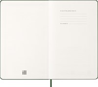 Agenda 2026 Moleskine 12M Planner Weekly 7dagen/1pagina large hc myrtle green-2