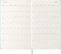 Agenda 2026 Moleskine 12M Planner Weekly 7dagen/1pagina large hc aquamarine-1