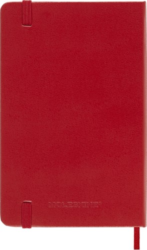 Agenda 2026 Moleskine 12M Planner Weekly 7dagen/1pagina pocket hc scarlet red-3