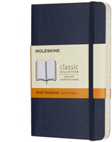 notitieboek A6 Moleskine SC saffier blauw