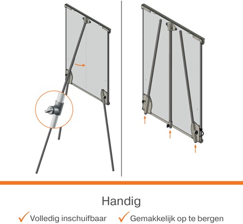 Flipover Nobo Premium Plus staal driepootstatief-2