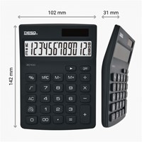 Rekenmachine Desq Compact zwart-1