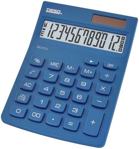 Rekenmachine Desq Compact navy-2