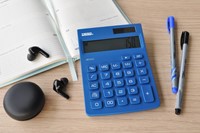 Rekenmachine Desq Compact navy-1