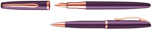 Schrijfset Pelikan Jazz Noble Elegance K36+P36 medium viola-2