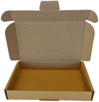 Brievenbusbox IEZZY A6 180x115x28mm karton bruin