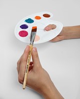 Plakkaatverf Qrea set à 6 fun kleuren 250ml-5