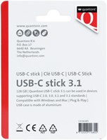 USB stick 3.1 Quantore USB-C 128GB zilver-2